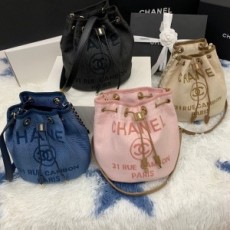 샤넬 CHANEL 2020 SS 클래식 드로스트링 숄더백 57536 커스텀급