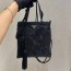 프라다 PRADA 2020 SS 플라워 나일론 토트 크로스백 1BA252 커스텀급