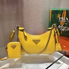 프라다 PRADA 2020 SS 사피아노 테수토 호보백 1BH204 커스텀급