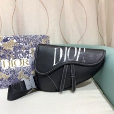 디올 DIOR 2020 SS 스티치 새들 로고 크로스백 커스텀급