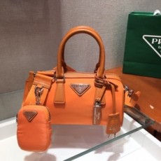 프라다 PRADA 2020 SS 패브릭 보스턴 토트백 1BA846 커스텀급