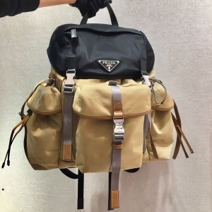 프라다 PRADA 2020 SS 나일론 사피아노패치 백팩 2VZ074 커스텀급