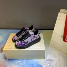 알렉산더 맥퀸 ALEXANDER MCQUEEN 2020 SS 업뎃버젼 오버솔 그레이퍼플 커플 슈즈 커스텀급