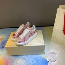 알렉산더 맥퀸 ALEXANDER MCQUEEN 2020 SS 업뎃버젼 오버솔 핑크펄 커플 슈즈 커스텀급
