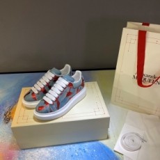 알렉산더 맥퀸 ALEXANDER MCQUEEN 2020 SS 업뎃버젼 오버솔 민트레드 커플 슈즈 커스텀급