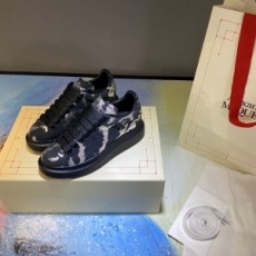 알렉산더 맥퀸 ALEXANDER MCQUEEN 2020 SS 업뎃버젼 오버솔 블랙투톤 커플 슈즈 커스텀급