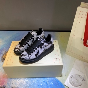 알렉산더 맥퀸 ALEXANDER MCQUEEN 2020 SS 업뎃버젼 오버솔 그레이투톤 커플 슈즈 커스텀급