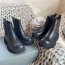 발렌시아가 BALENCIAGA 2020 SS 투톤 각인로고 여성 쇼트부츠