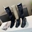 메종 마르지엘라 MAISON MARGIELA 2020 SS 투톤 로고 여성 롱부츠