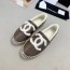 샤넬 CHANEL 2020 SS 레더 CC로고 퍼안감 브라운 여성 에스파듀