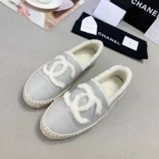 샤넬 CHANEL 2020 SS 레더 CC로고 퍼안감 민트 여성 에스파듀