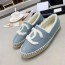 샤넬 CHANEL 2020 SS 레더 CC로고 퍼안감 딥민트 여성 에스파듀