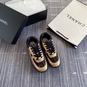 샤넬 CHANEL 2020 SS 업뎃버젼 크루즈 투톤 블랙골드 여성 슈즈
