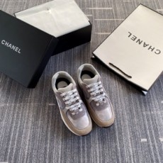 샤넬 CHANEL 2020 SS 업뎃버젼 크루즈 투톤 실버그레이 여성 슈즈
