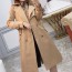 버버리 BURBERRY 2020 SS 포켓 투톤 롱 여성 트렌치코트