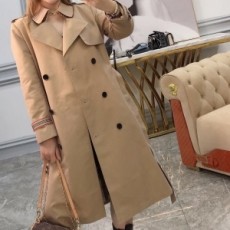 버버리 BURBERRY 2020 SS 스트라이프 롱 여성 트렌치코트