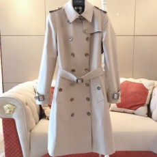 버버리 BURBERRY 2020 SS 패치 벨트 롱 여성 트렌치코트