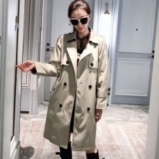 버버리 BURBERRY 2020 SS 벨트장식 롱 여성 트렌치코트