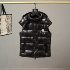 몽클레어 MONCLER 2020 SS 퀄팅 유광 후드 남여공용 패딩조끼