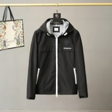 버버리 BURBERRY 2020 SS 라인 로고 후드 남성 바람막이 점퍼