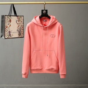 디올 DIOR 2020 SS 캐릭터 로고 자수 후드 남여공용 긴팔티