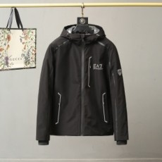 알마니 ARMANI 2020 SS 지퍼 후드 캐릭터 남성 패딩점퍼