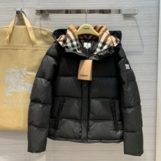 버버리 BURBERRY 2020 SS 체크 투톤 후드 여성 패딩점퍼