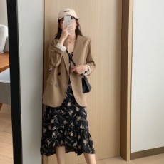 디올 DIOR 2020 SS 캐릭터 원피스 자켓 여성 세트