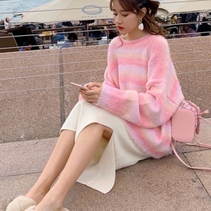 디올 DIOR 2020 SS 스트라이프 니트 스커트 여성 세트