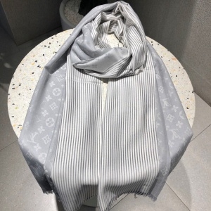루이비통 LOUIS VUITTON 2020 SS 스트라이프 투톤 남여공용 머플러