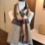 버버리 BURBERRY 2020 SS 로고 자수 태슬 여성 머플러