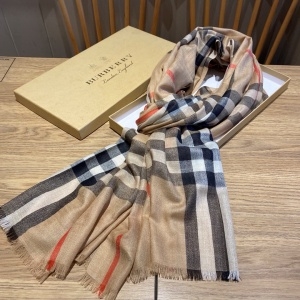버버리 BURBERRY 2020 SS 로고패치 체크 여성 머플러