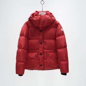 몽클레어 MONCLER 2020 SS 포켓 퀄팅 후드 레드 남성 패딩