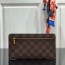 루이비통 LOUIS VUITTON 2020 SS 다미에 지퍼 월릿 M63049 커스텀급