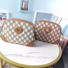 셀린느 CELINE  2020 SS 트리오페 텍스타일 숄더백 커스텀급