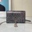 생로랑 SAINT LAURENT 2020 SS 뱀피 태슬장식 로고 체인 크로스백 8011 커스텀급