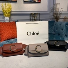 끌로에 CHLOE 2020 SS C로고 스웨이드 투톤 벨트백 6036 커스텀급