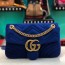 구찌 GUCCI 2020 SS 벨벳 마몬트 마틀라세 체인 숄더백 443496 커스텀급
