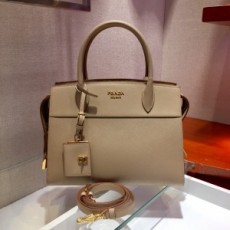 프라다 PRADA 2020 SS 사피아노 투톤 토트백 1BA046 미러급