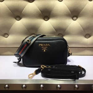 프라다 PRADA 2020 SS 비텔러 더블지퍼 크로스백 1BH082 커스텀급