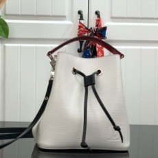 루이비통 LOUIS VUITTON 2020 SS 에삐 네오노에 BB 화이트 버킷백 M53612 커스텀급