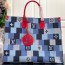 루이비통 LOUIS VUITTON 2020 SS 멀티 데님 온더고 GM 토트백 M44992 커스텀급