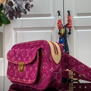 루이비통 LOUIS VUITTON 2020 SS 모노그램 데님 범백 M44466 커스텀급