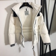 몽클레어 MONCLER 2020 SS 후드 투톤 자수 여성 반패딩 커스텀급