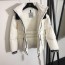 몽클레어 MONCLER 2020 SS 후드 투톤 자수 여성 반패딩 커스텀급