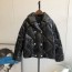 발망 BALMAIN 2020 SS 퀄팅 후드 유광 블랙 여성 반패딩 커스텀급