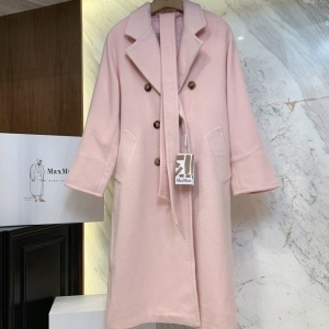 막스마라 MAXMARA 2020 SS 캐시미어 포켓 단추 여성 롱코트 미러급