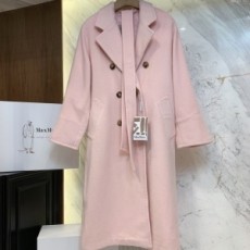 막스마라 MAXMARA 2020 SS 캐시미어 포켓 단추 여성 롱코트 미러급