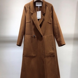 막스마라 MAXMARA 2020 SS 캐시미어 단추장식 여성 롱코트 커스텀급