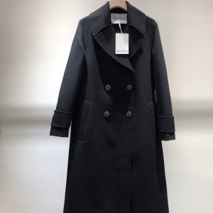 막스마라 MAXMARA 2020 SS 캐시미어 포켓 단추장식 여성 롱코트 커스텀급